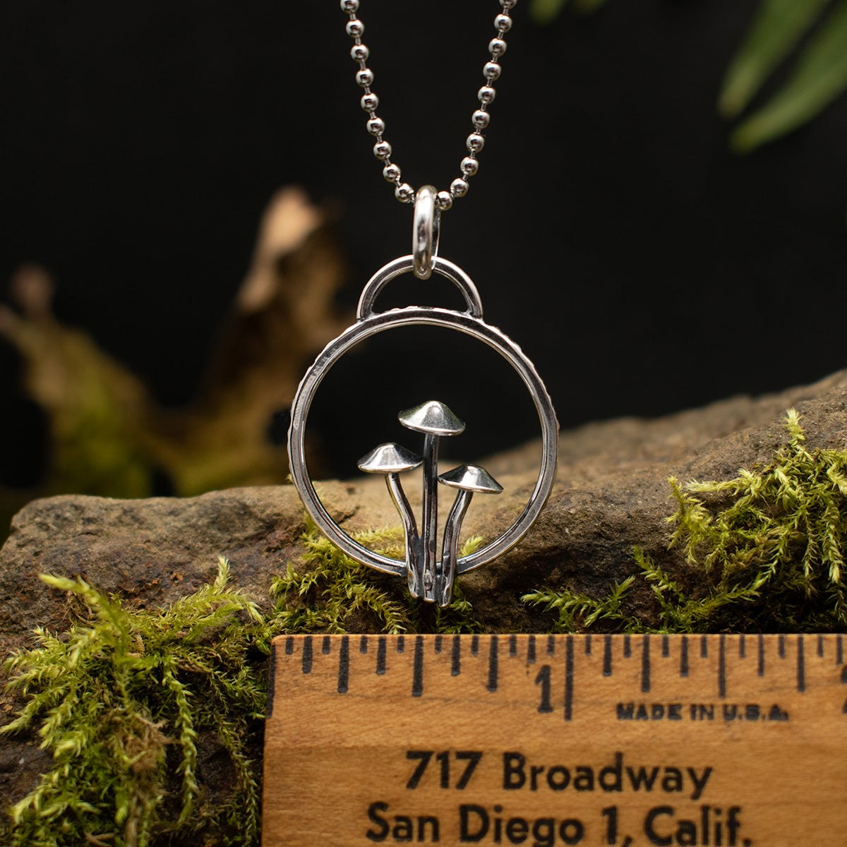 Mycena Trio Loop Pendant